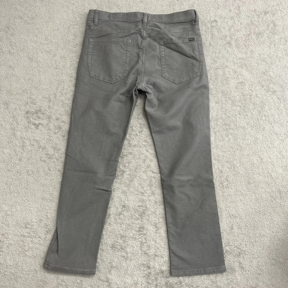 💥   Men's Size 34x30 Gray Chinos Pants 5 Pocket Stretch
